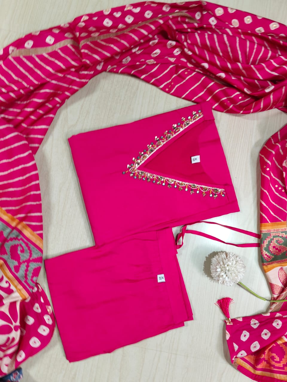 Premium Modal Chanderi Silk Kurti - CSK38