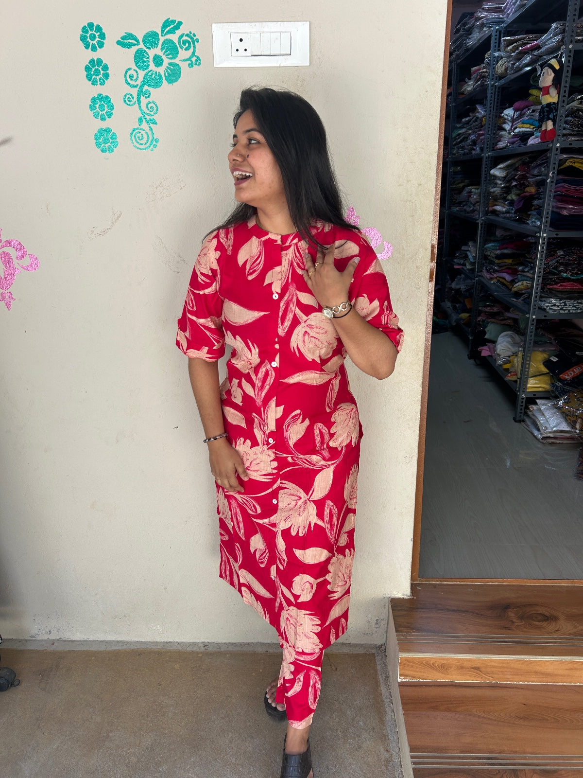 Vertican Silk Kurti - VS41