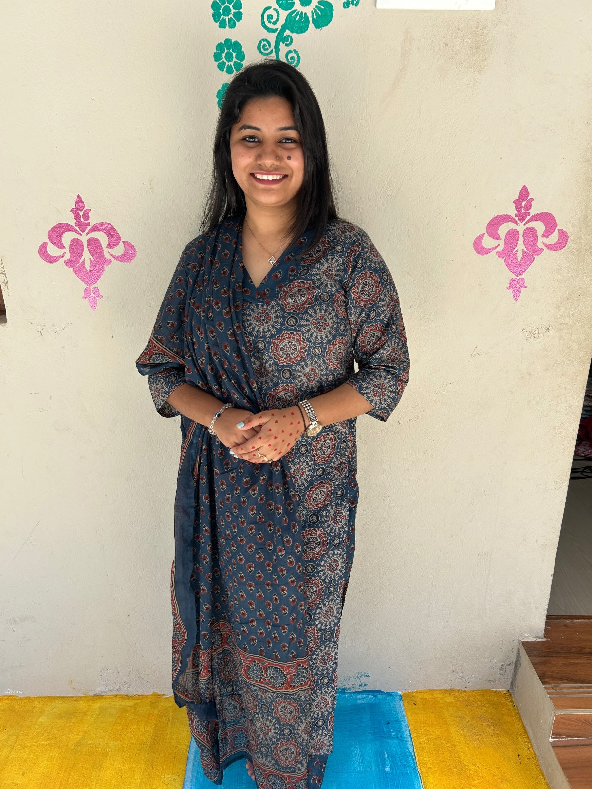 Petals Dupatta Sets - FDS52