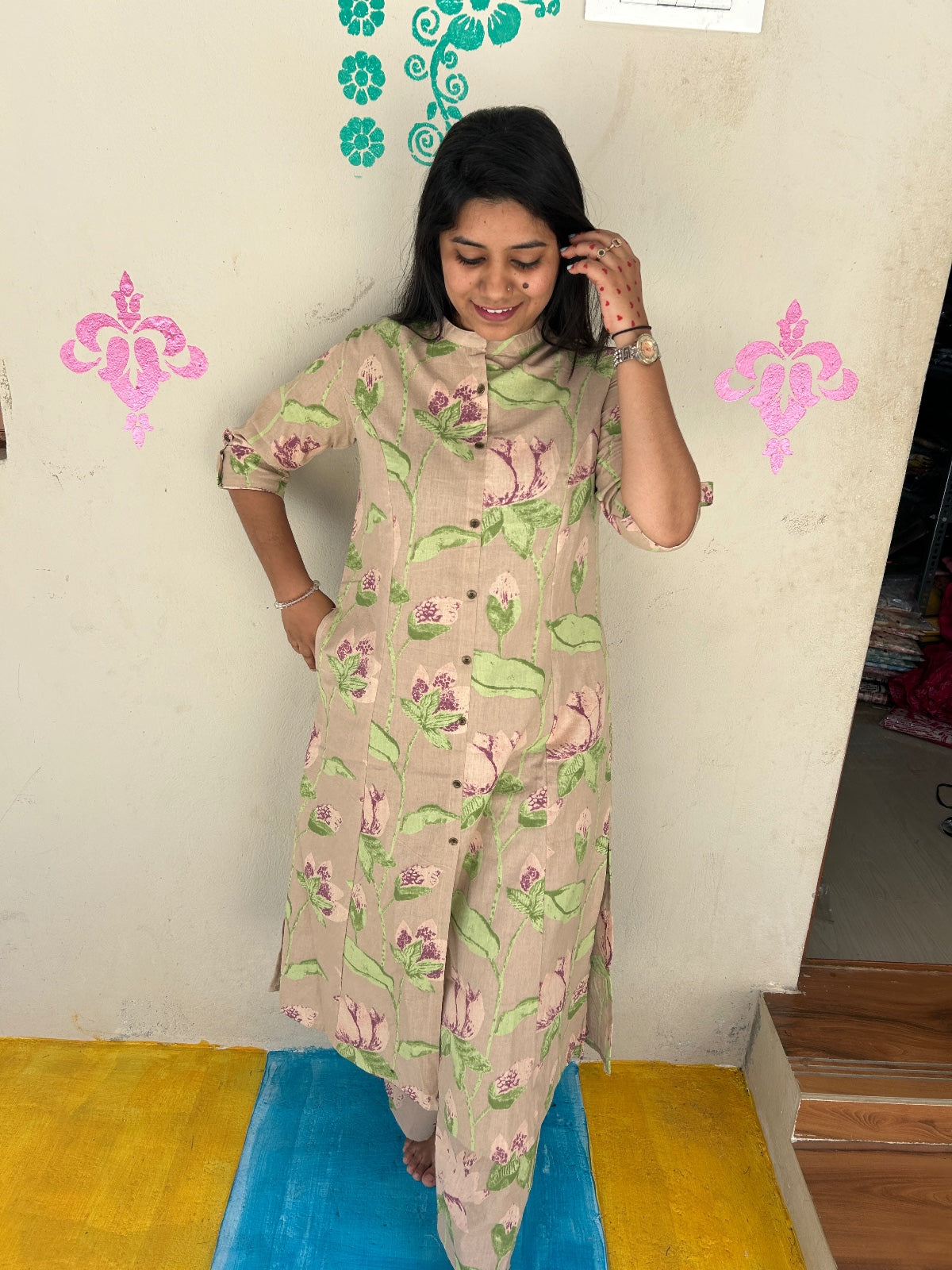 A-Line Cotton Kurti AL211