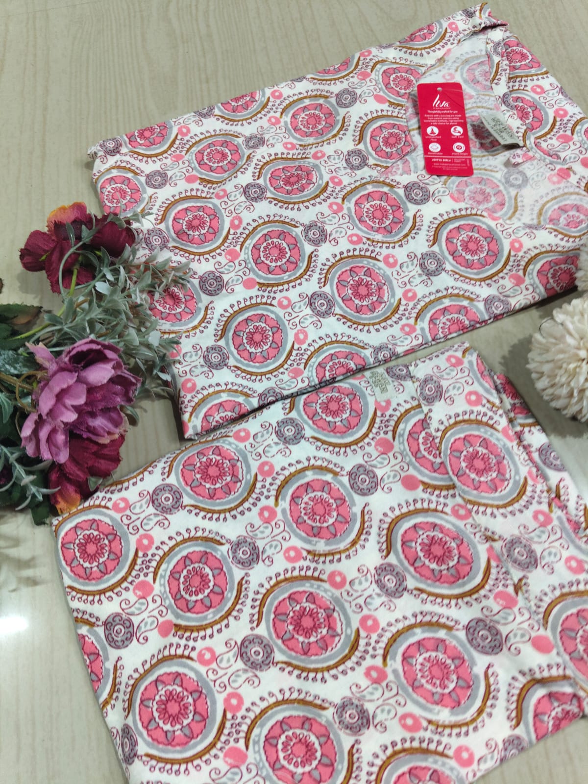 Cotton Co-ord Sets ( night suits ) NSC131