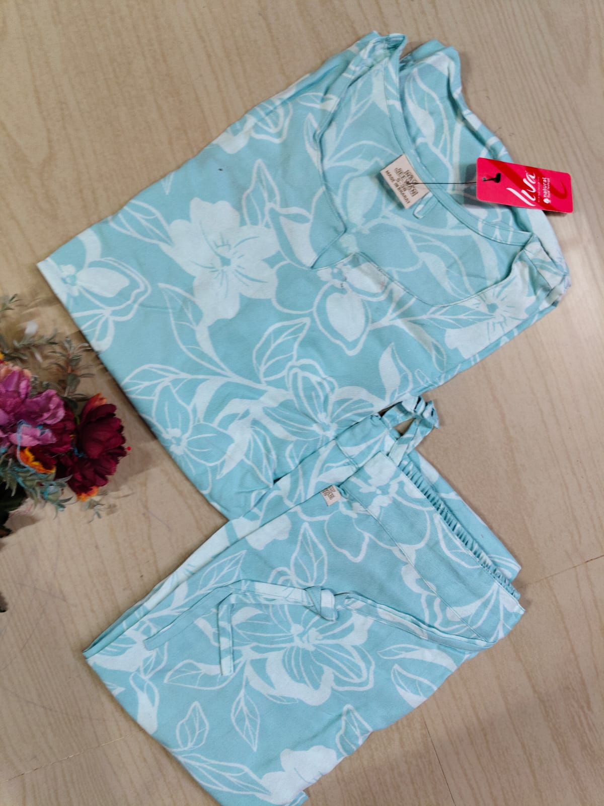 Cotton Co-ord Sets ( night suits ) NSC158