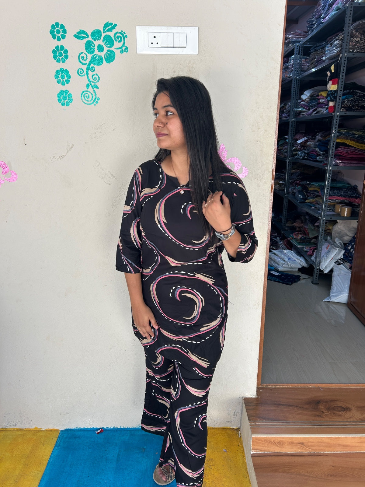 Cotton Co-ord Sets ( night suits ) NSC163