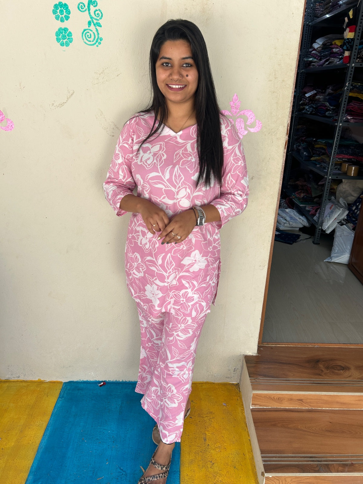 Cotton Co-ord Sets ( night suits ) NSC162