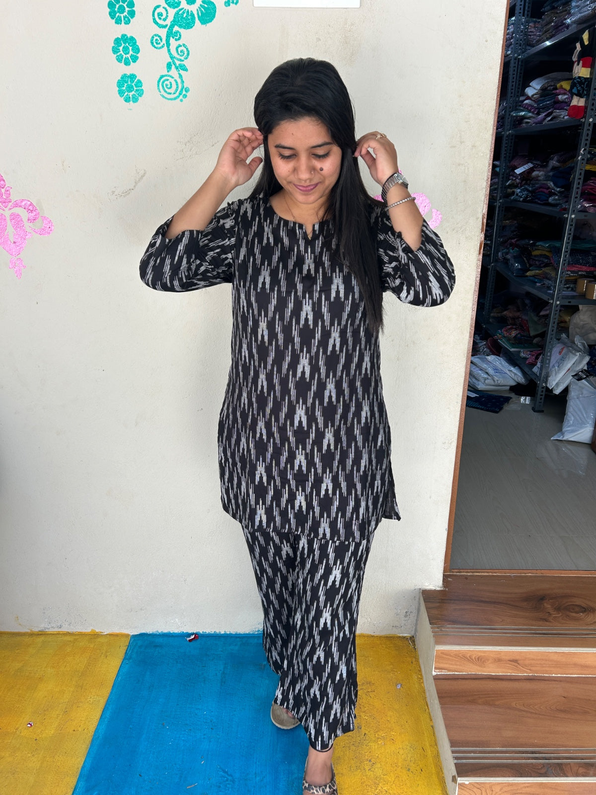 Cotton Co-ord Sets ( night suits ) NSC164