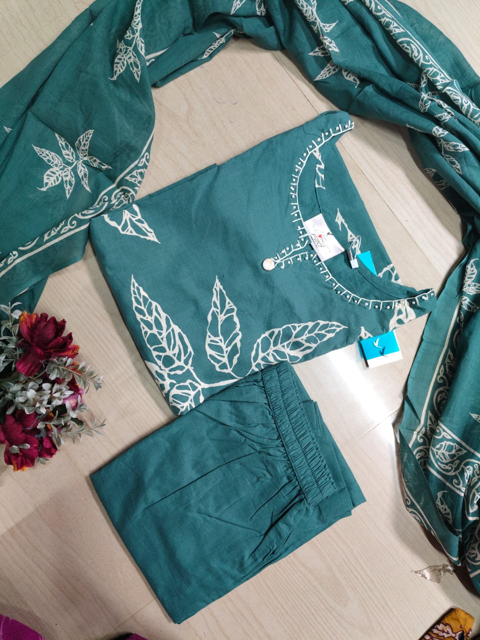 Budgeted Cotton 3 Piece Set - BC38