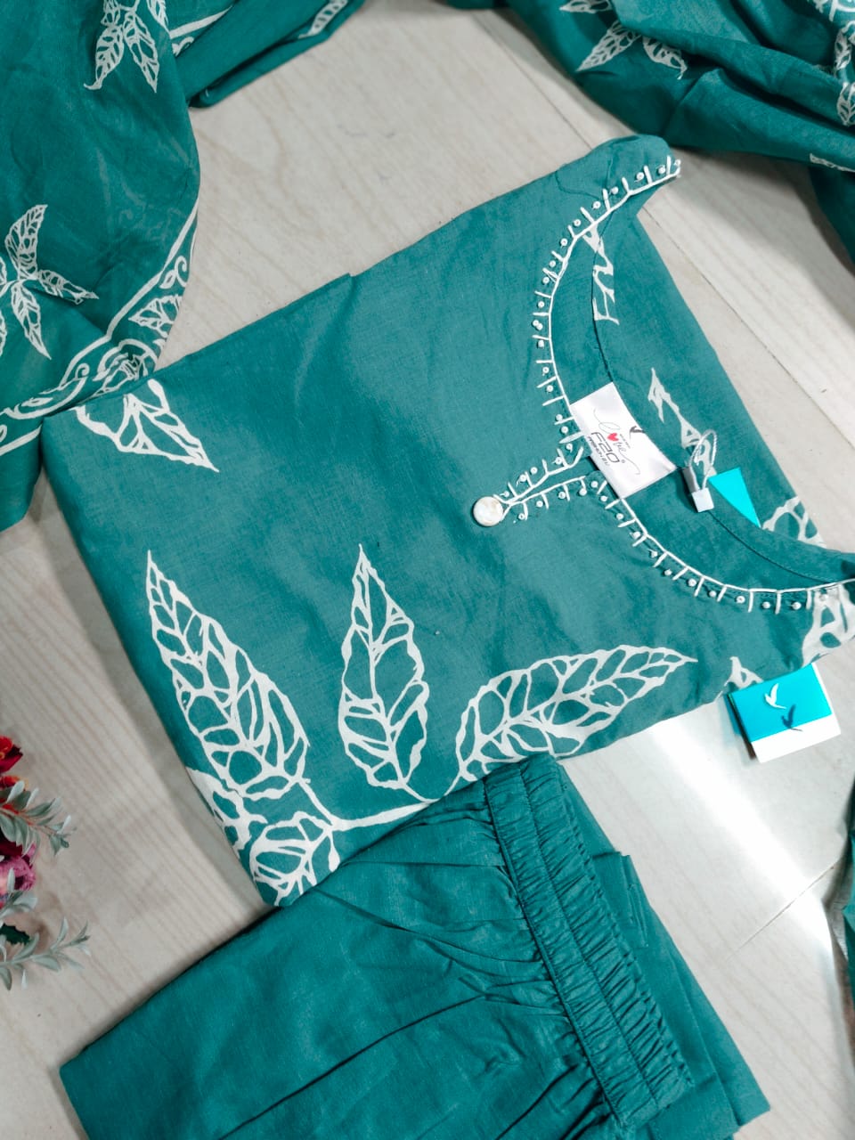 Budgeted Cotton 3 Piece Set - BC38