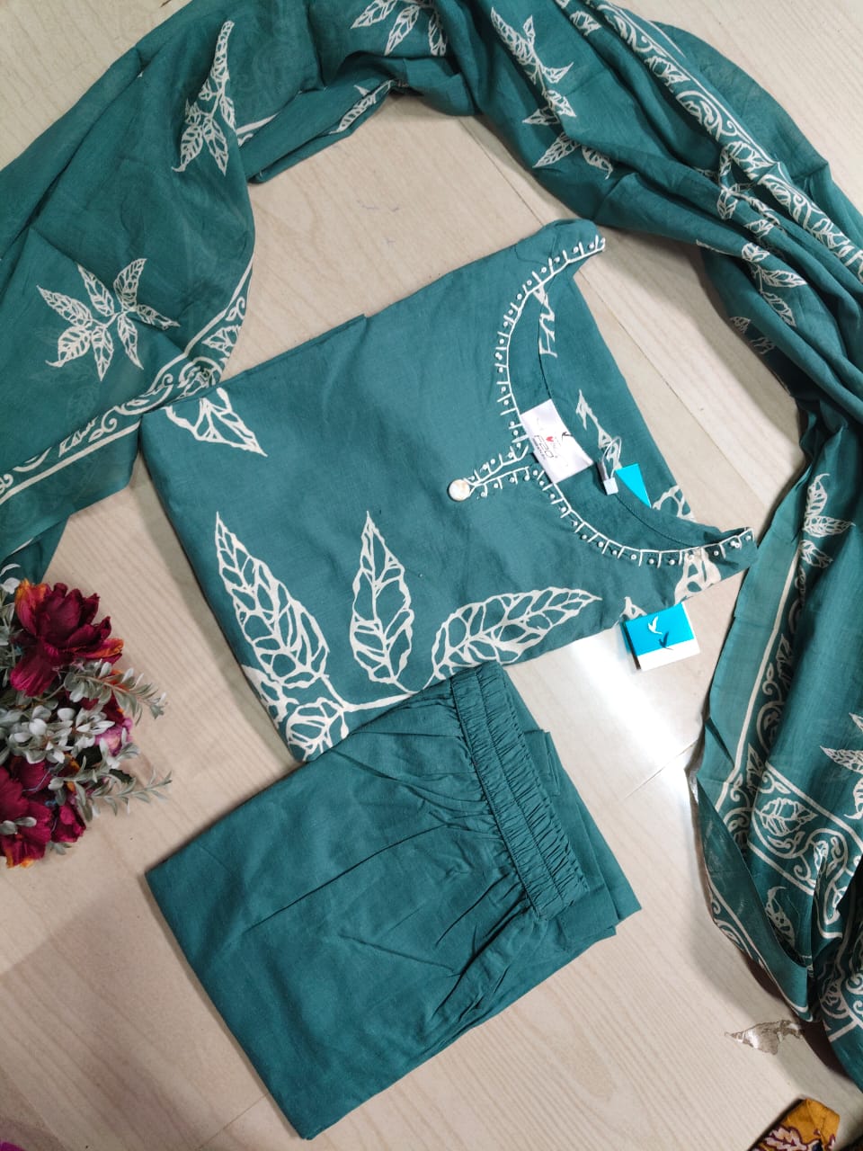 Budgeted Cotton 3 Piece Set - BC38