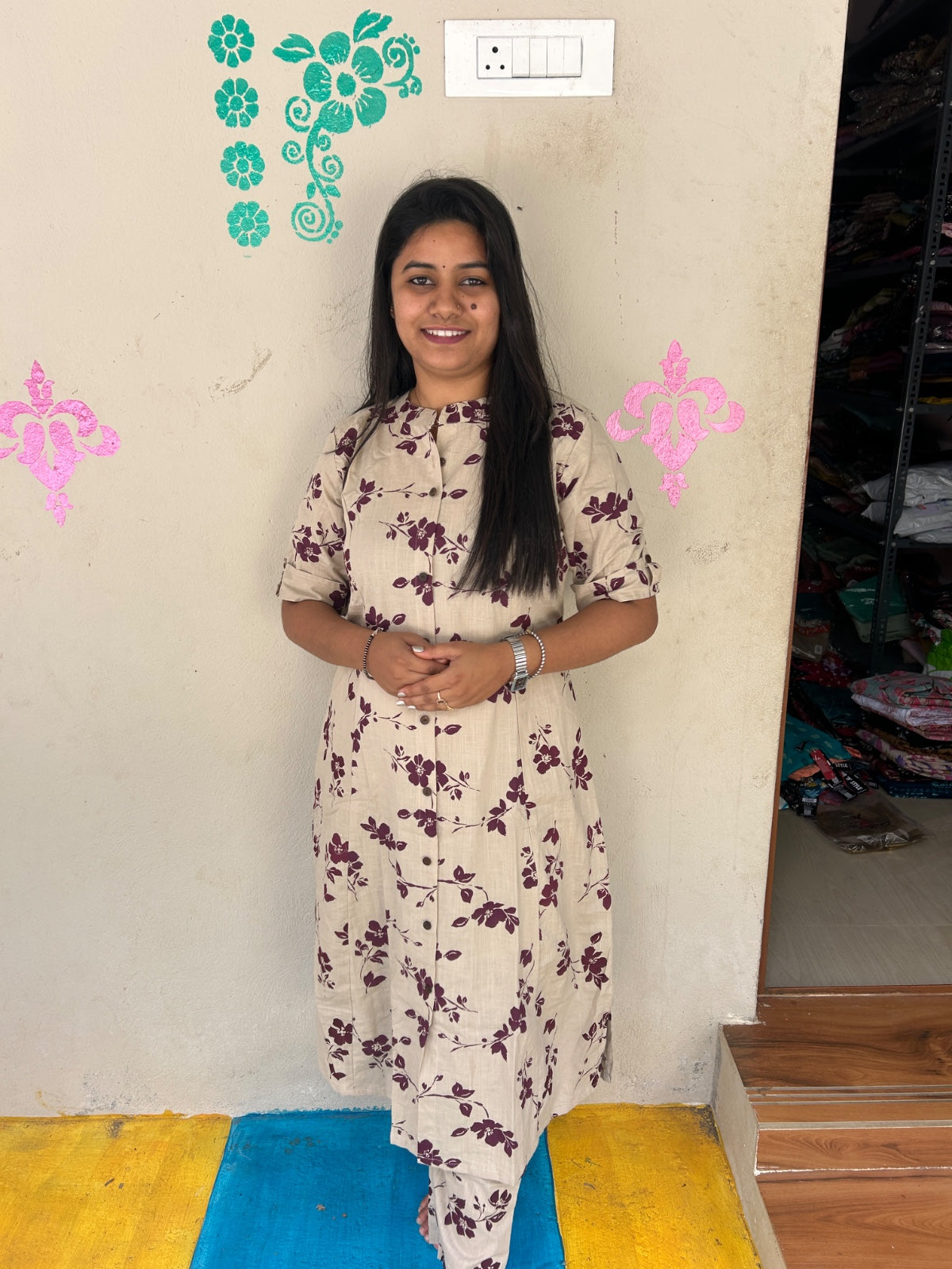 A-Line Cotton Kurti AL233