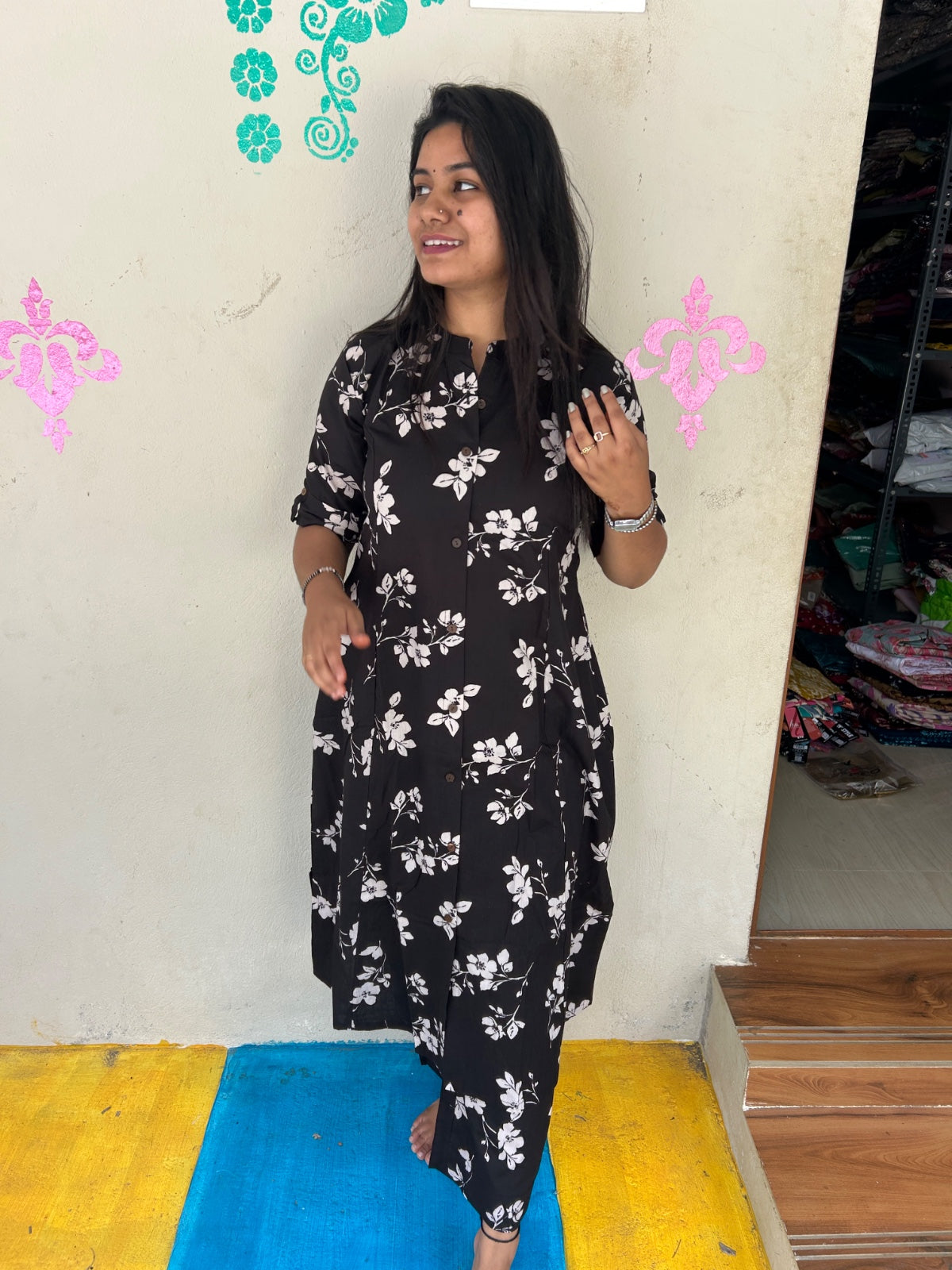 A-Line Cotton Kurti AL234