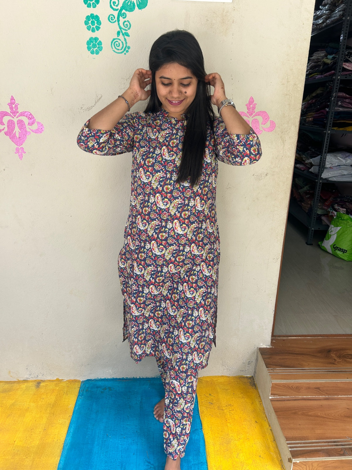 Cotton Capsule Kurti - PK100
