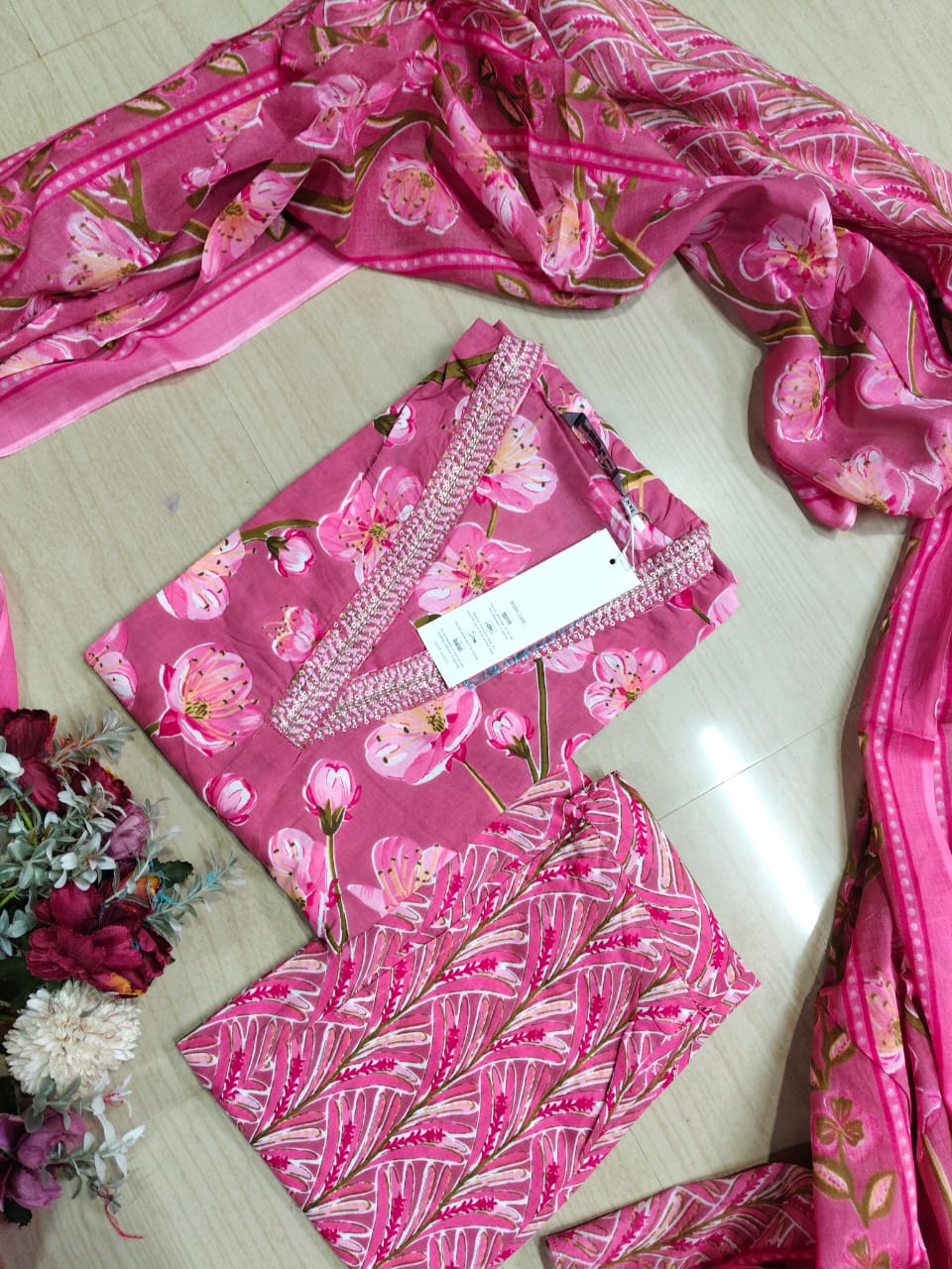 Budgeted Cotton 3 Piece Set - BC58
