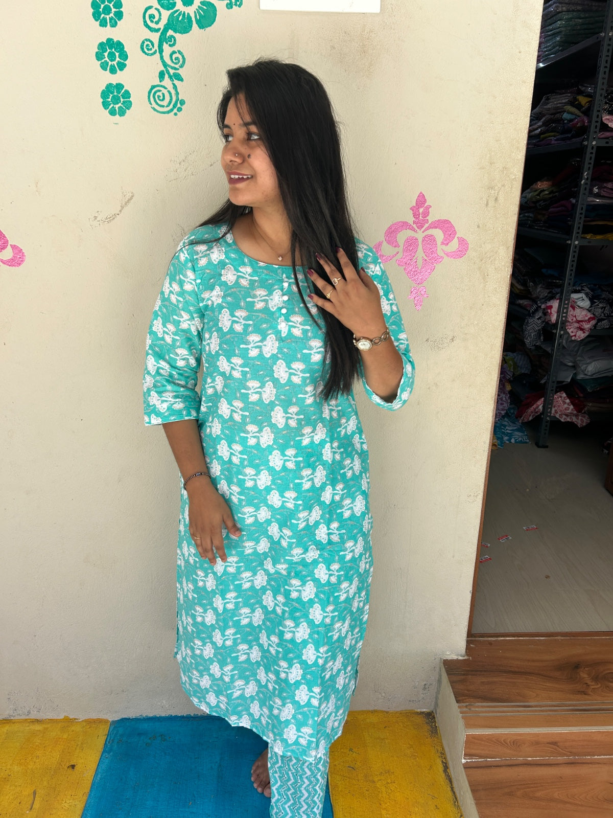 Cotton Capsule Kurti - PK109