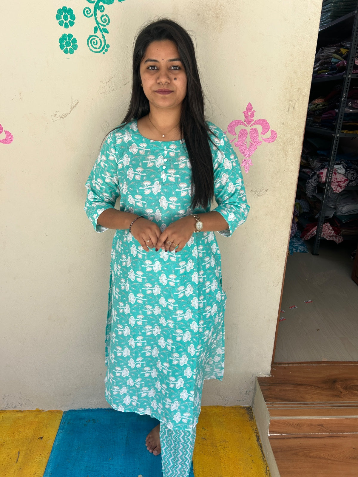 Cotton Capsule Kurti - PK109