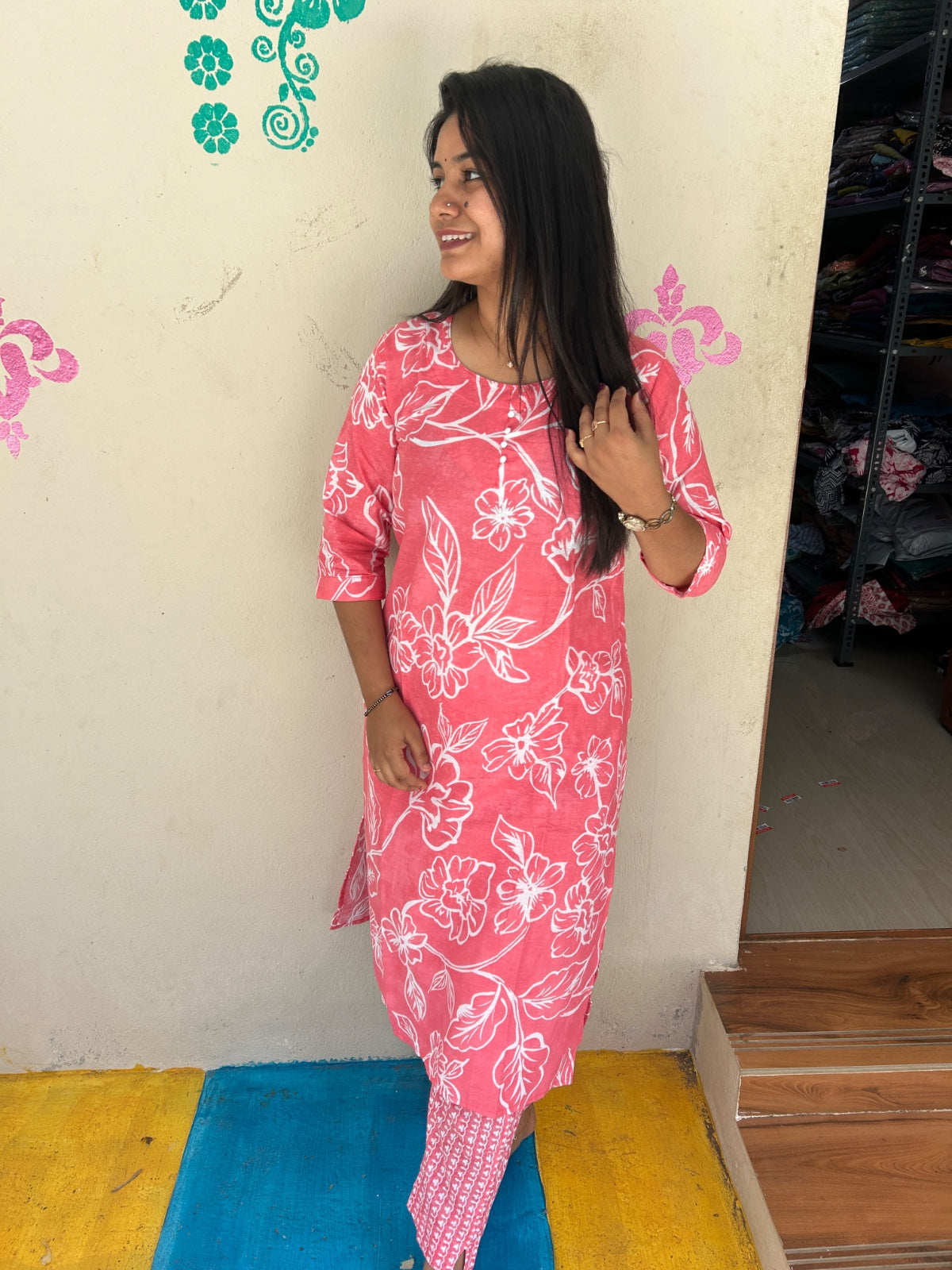 Cotton Capsule Kurti - PK108