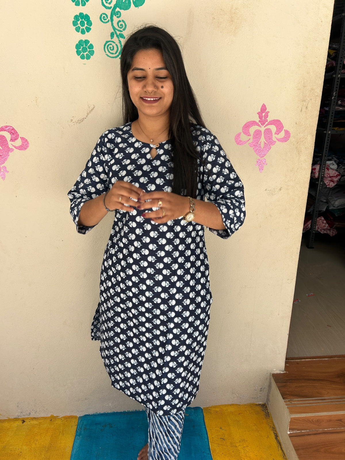 Cotton Capsule Kurti - PK106