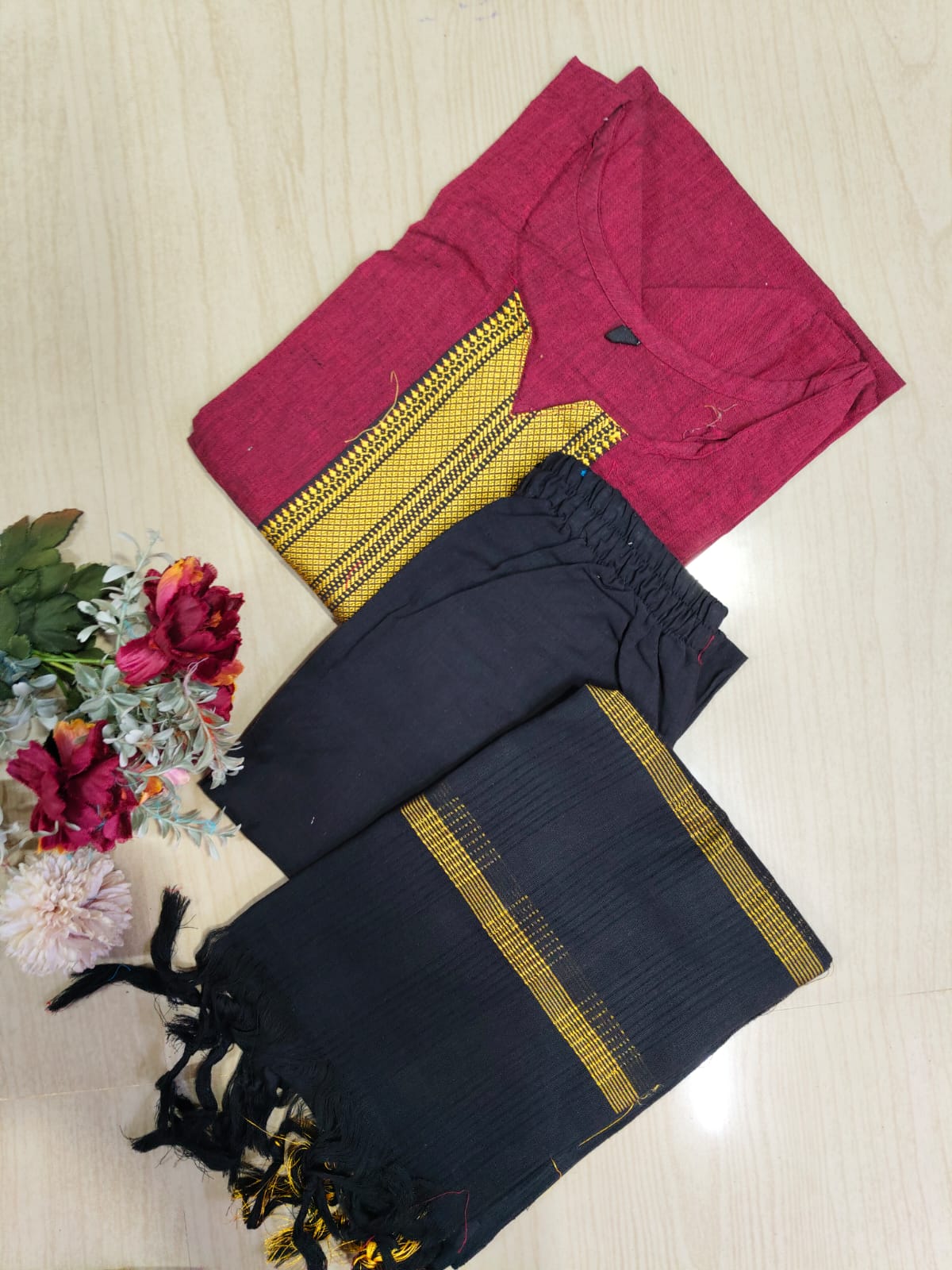 Petals Dupatta Sets - FDS76