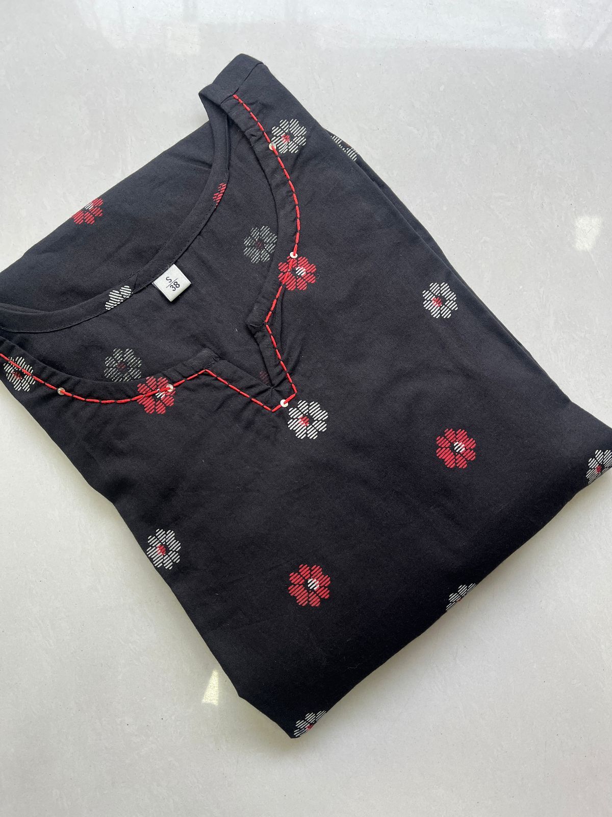 Cotton A Line Kurti - CAF27