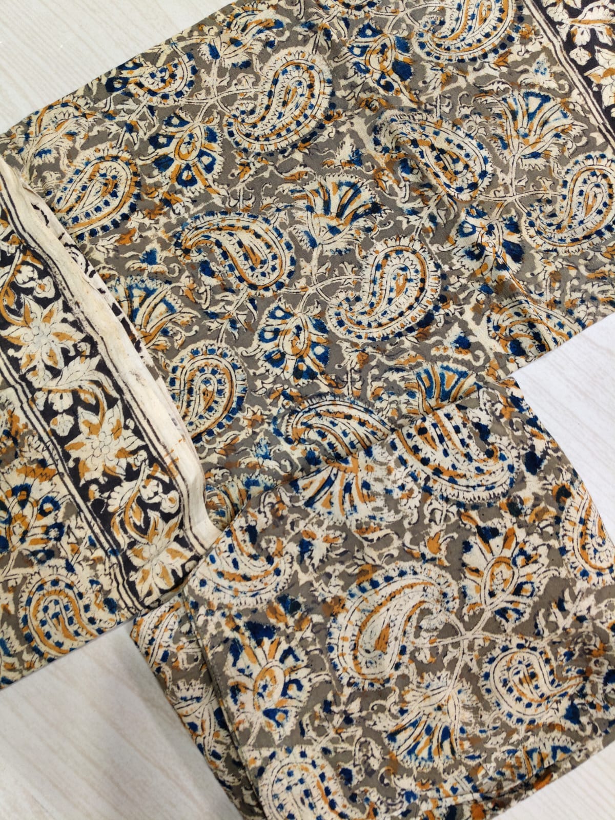 Kalamkari Phant and Dupatta KPD03