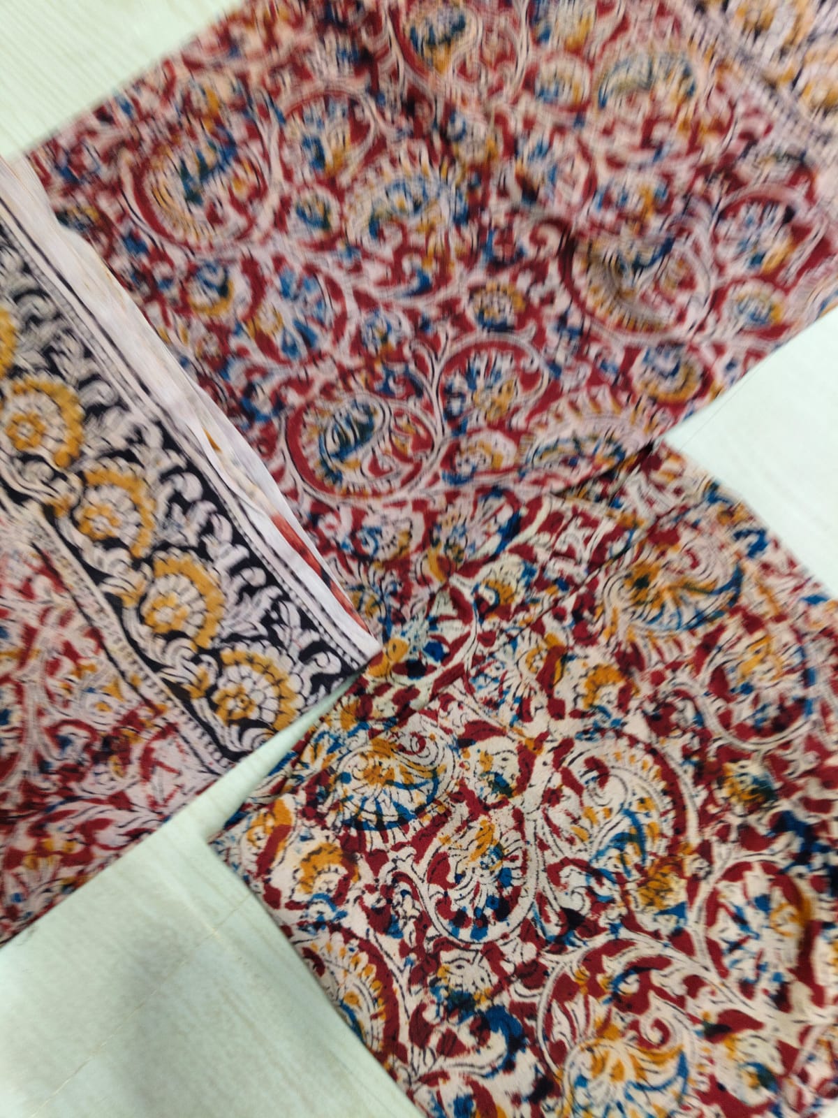 Kalamkari Phant and Dupatta KPD08