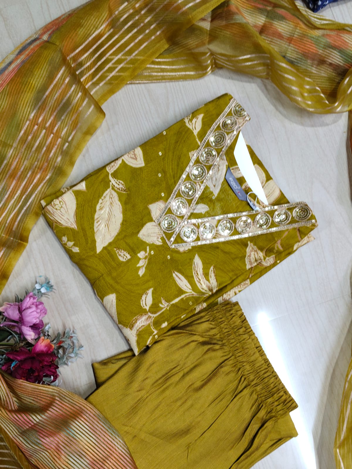 Perimum Vetican A LIne Anarkali Silk Kurti - VSK62