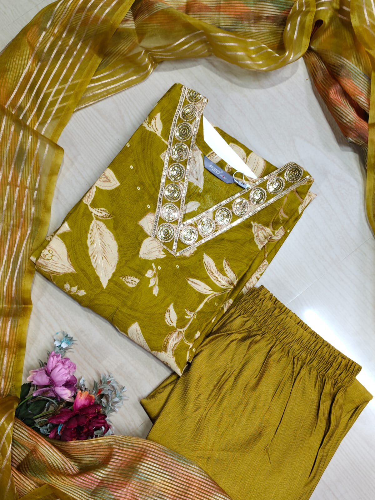 Perimum Vetican A LIne Anarkali Silk Kurti - VSK62