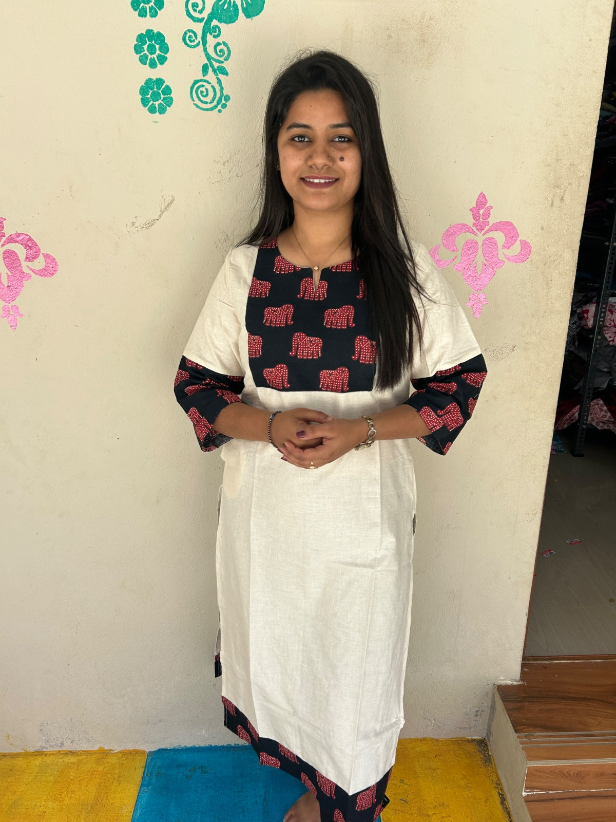 Kalamkari Kurtis KK75
