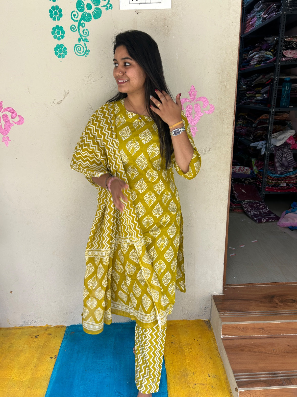 Petals Dupatta Sets - FDS97