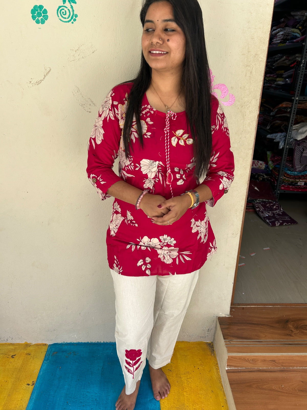 Cotton Co-ord Sets ( night suits ) NSC190