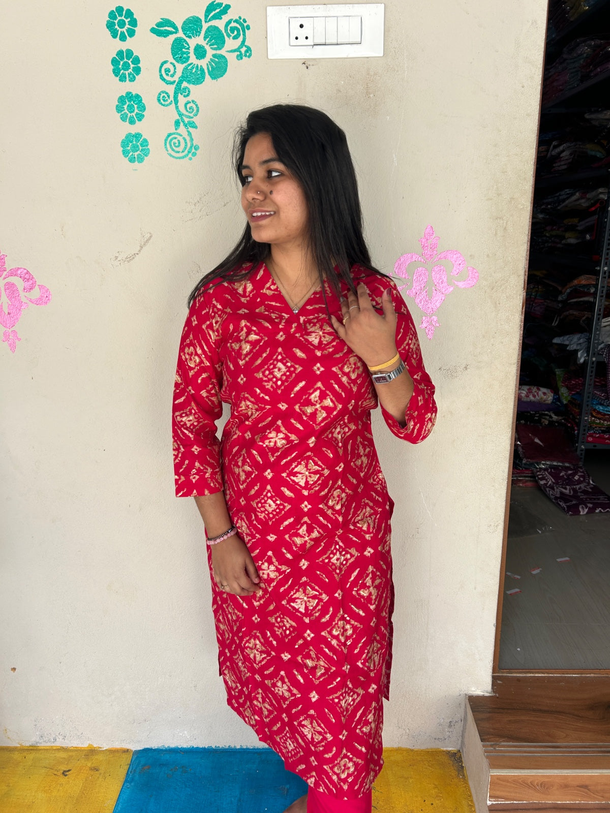 Vertican Silk Kurti - VS59