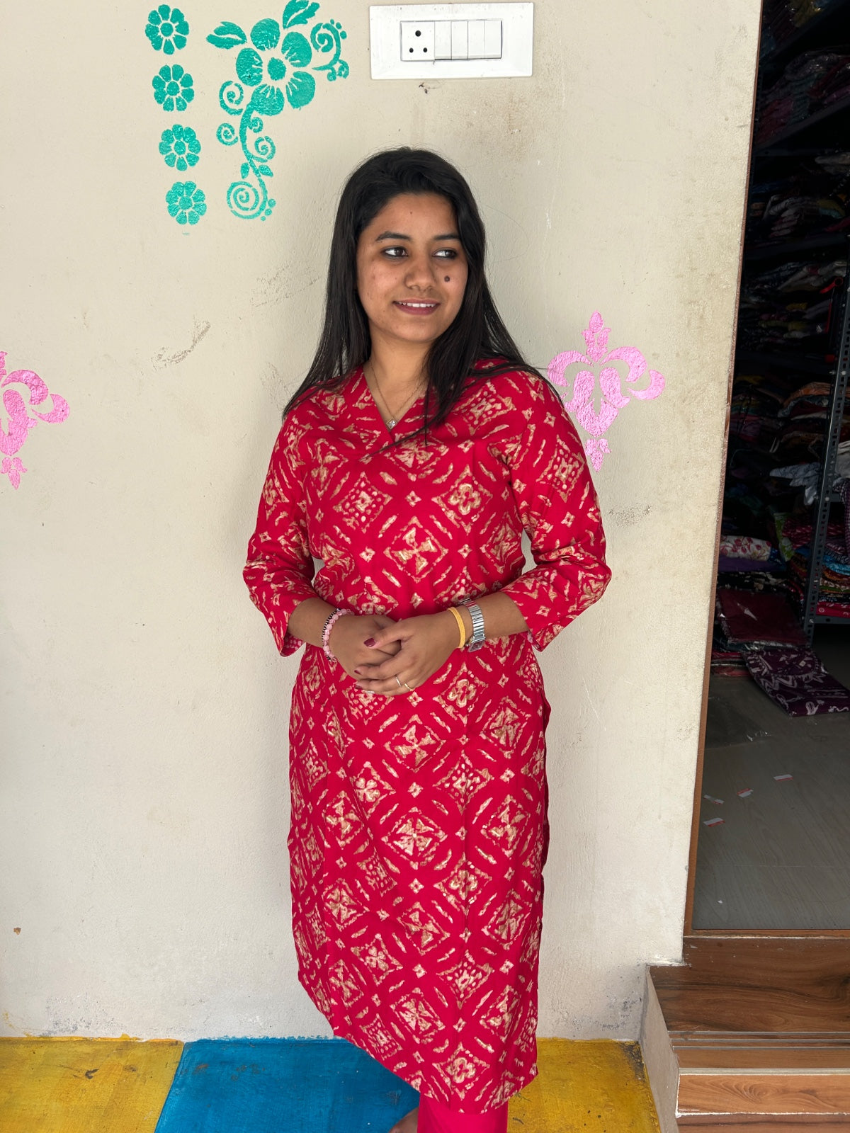 Vertican Silk Kurti - VS59