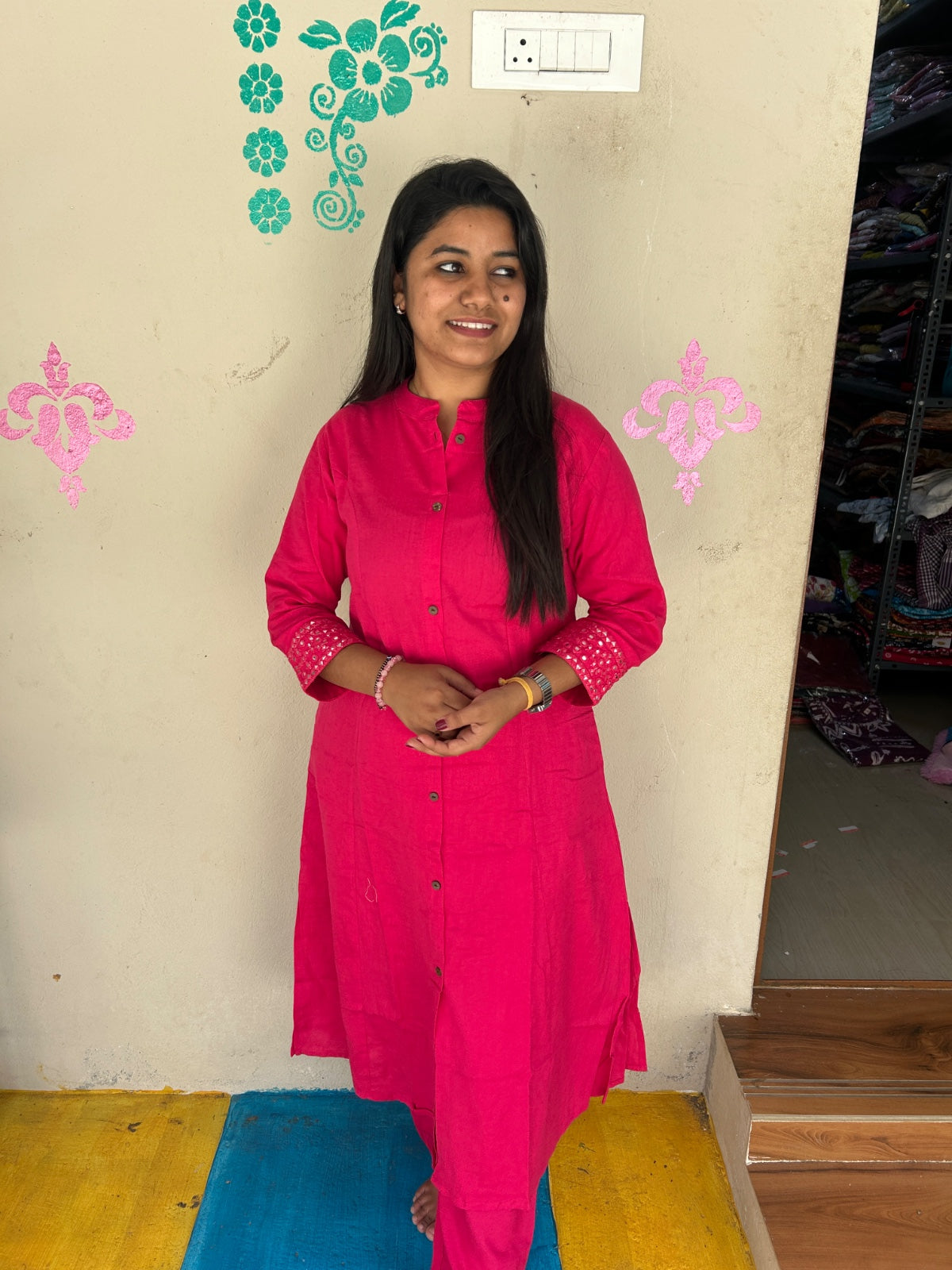 A-Line Cotton Kurti AL288
