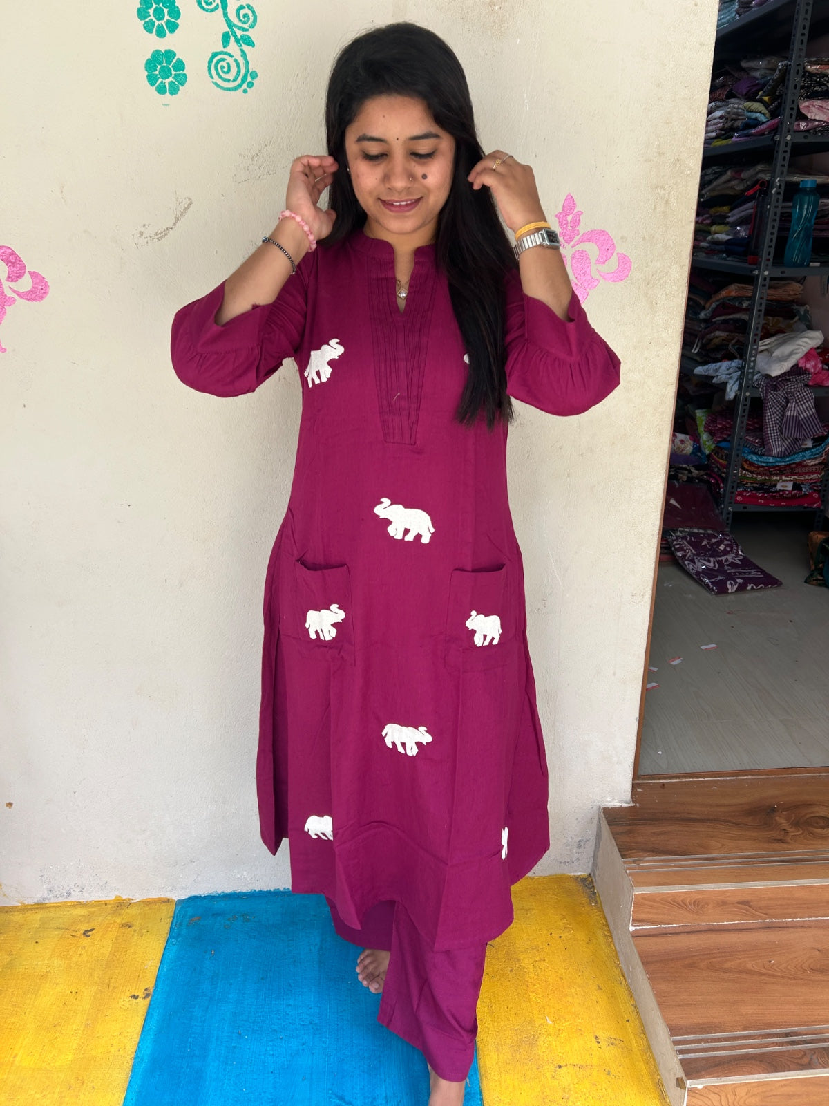 Cotton Kurti - PK087