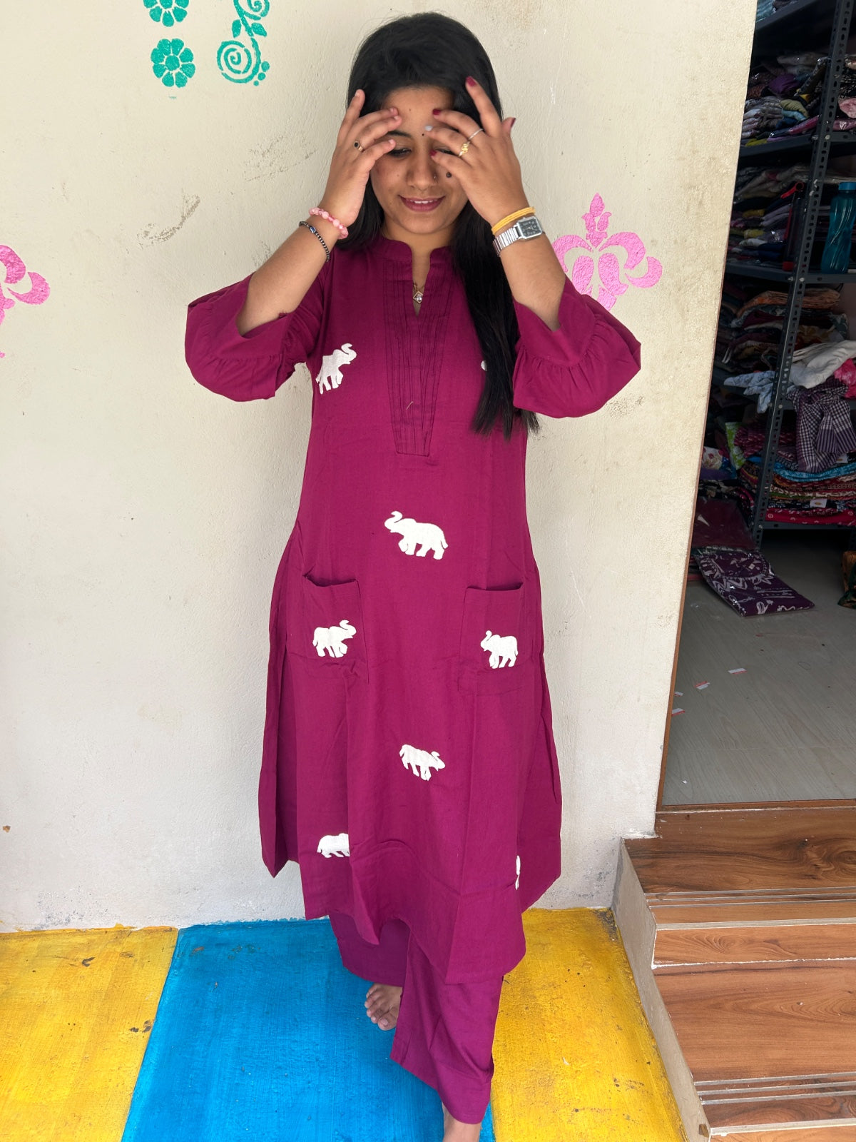 Cotton Kurti - PK087