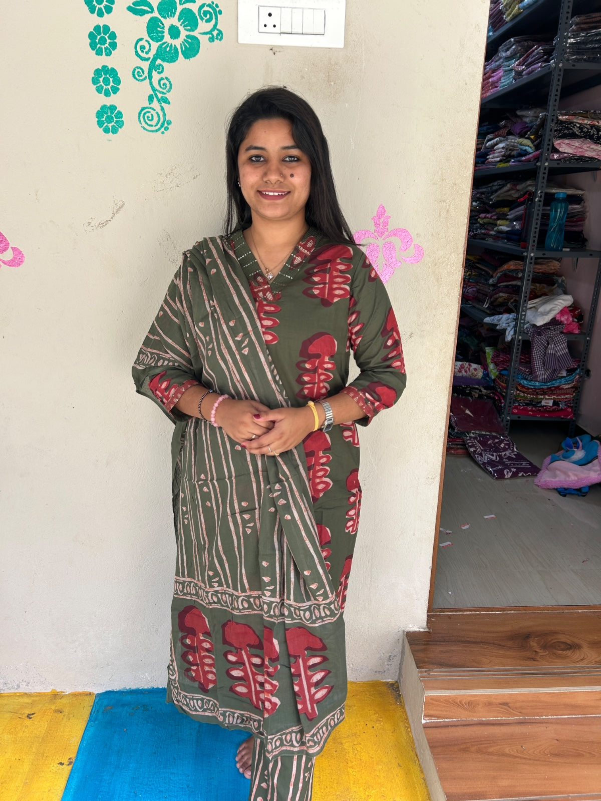 Budgeted Cotton 3 Piece Set - BC79