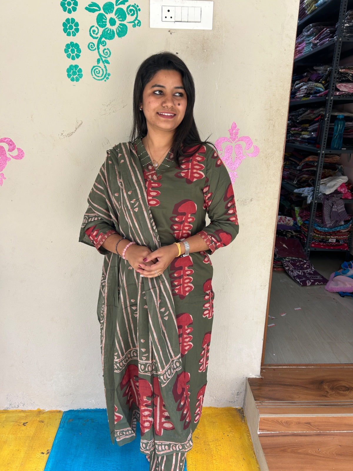 Budgeted Cotton 3 Piece Set - BC79