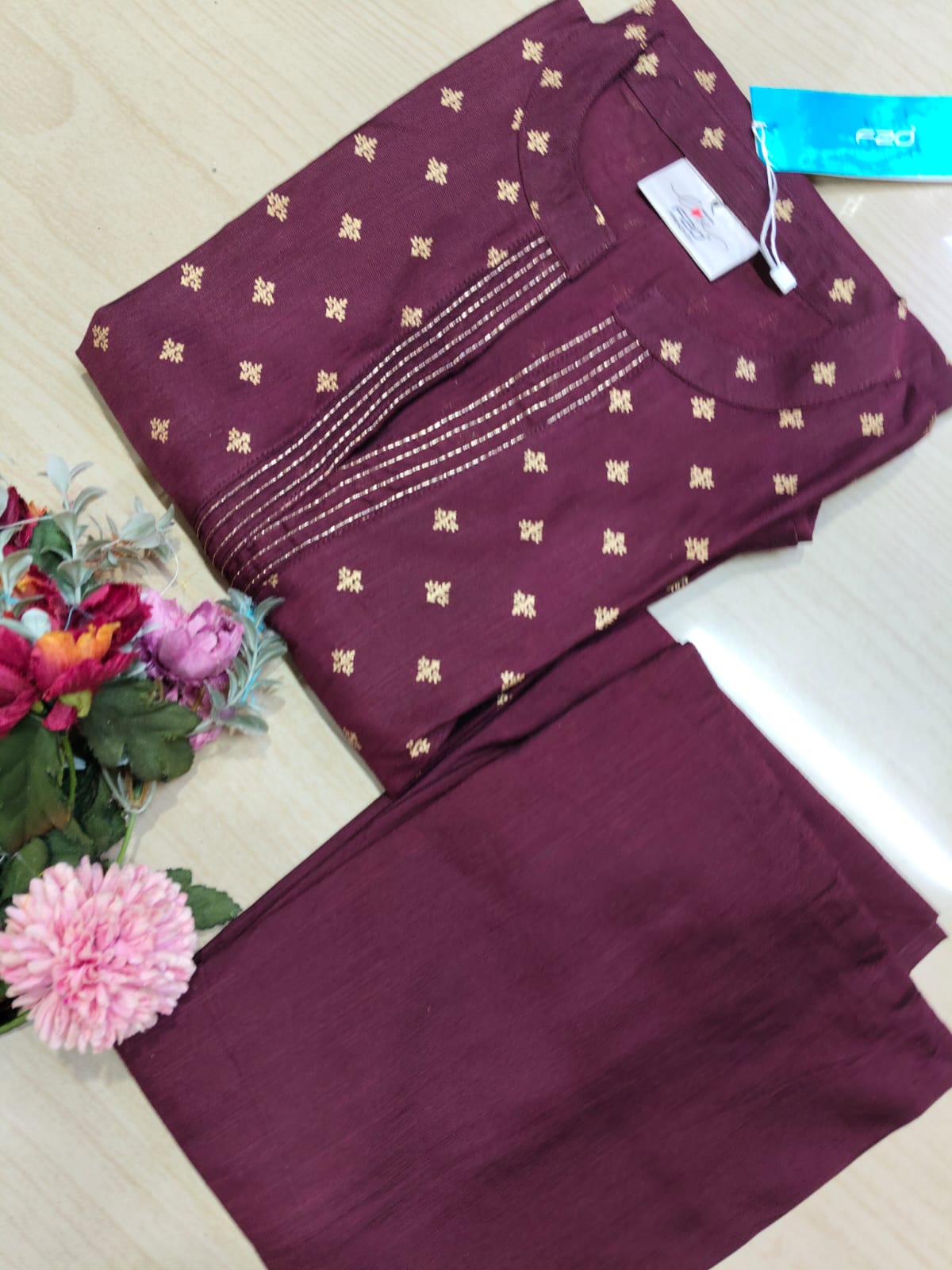Vertican Silk Kurti - VS63
