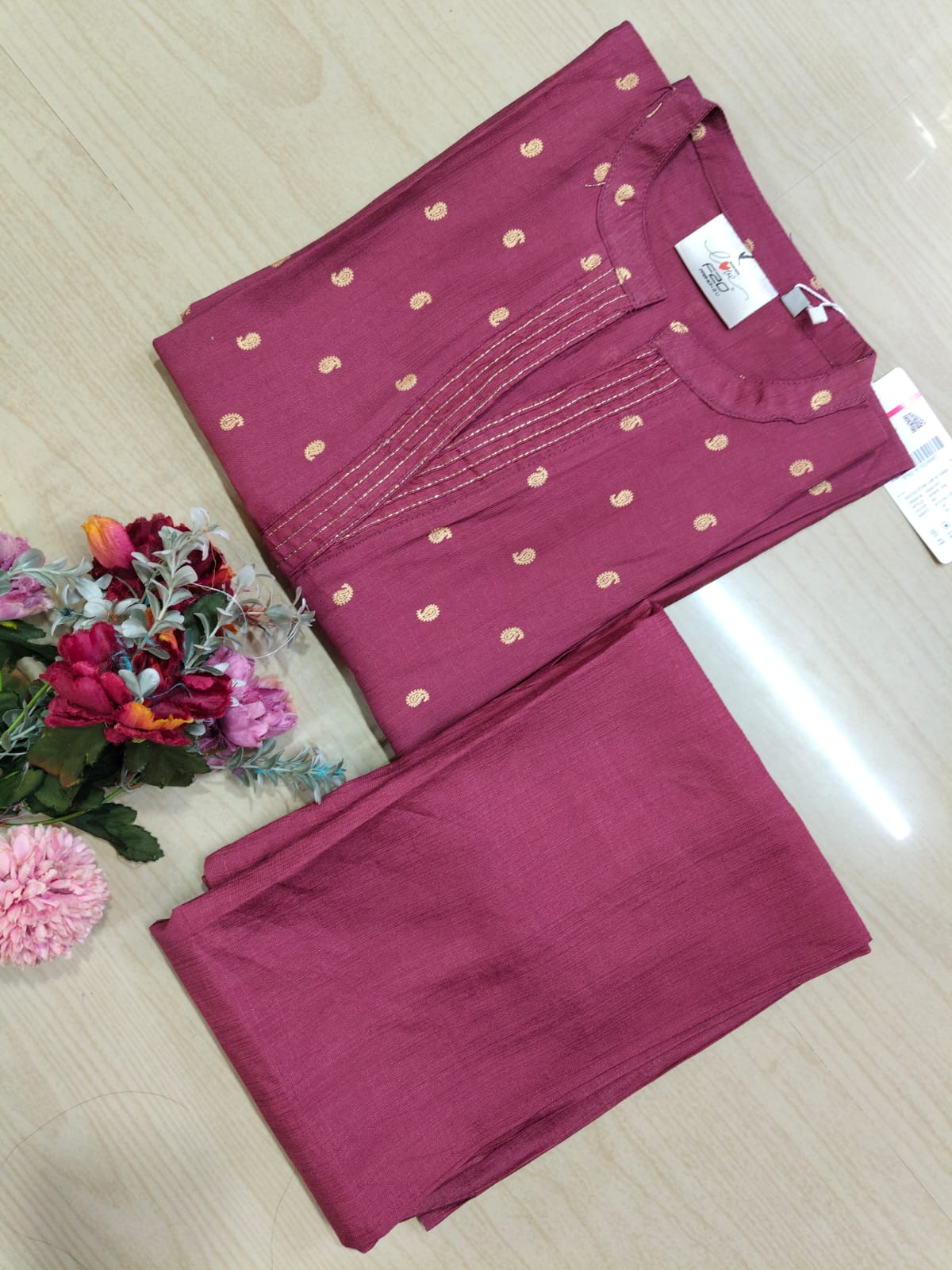 Vertican Silk Kurti - VS65