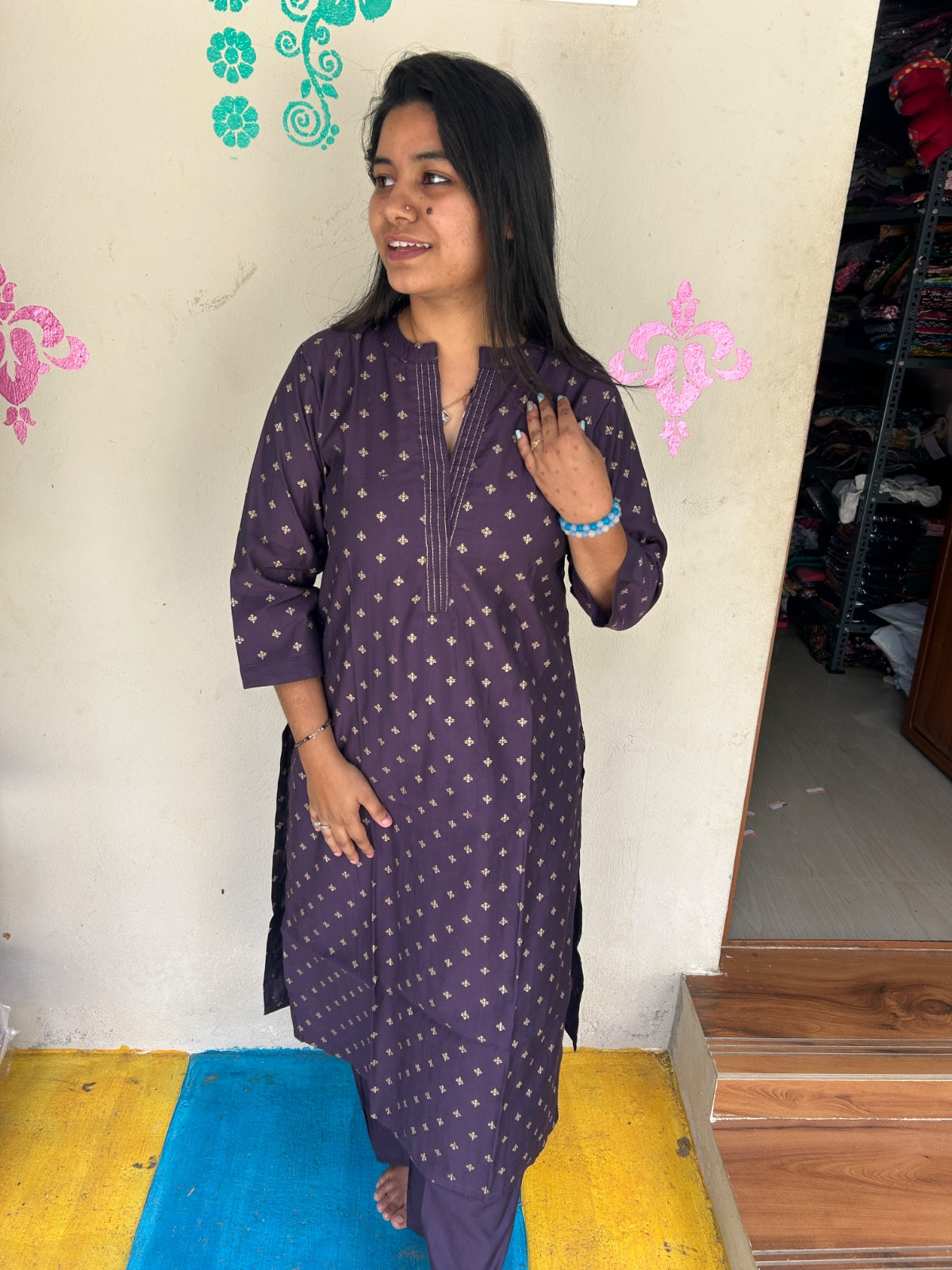Vertican Silk Kurti - VS64