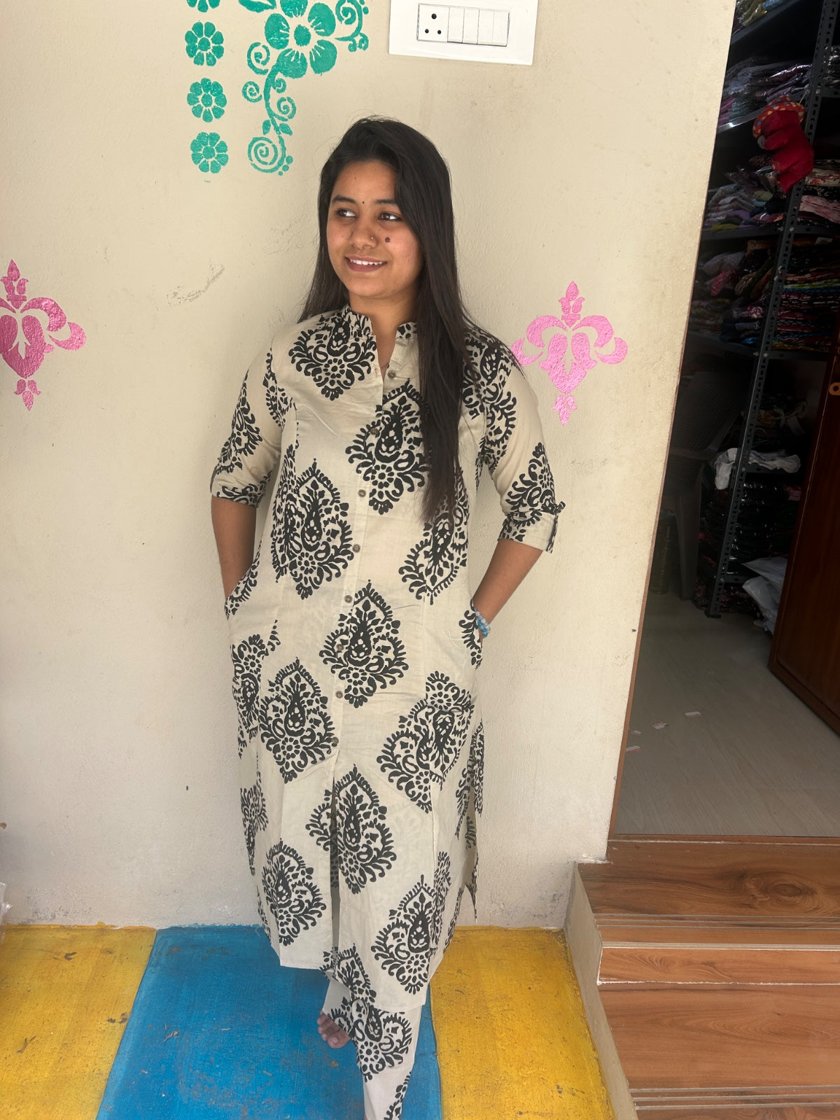 A-Line Cotton Kurti AL297