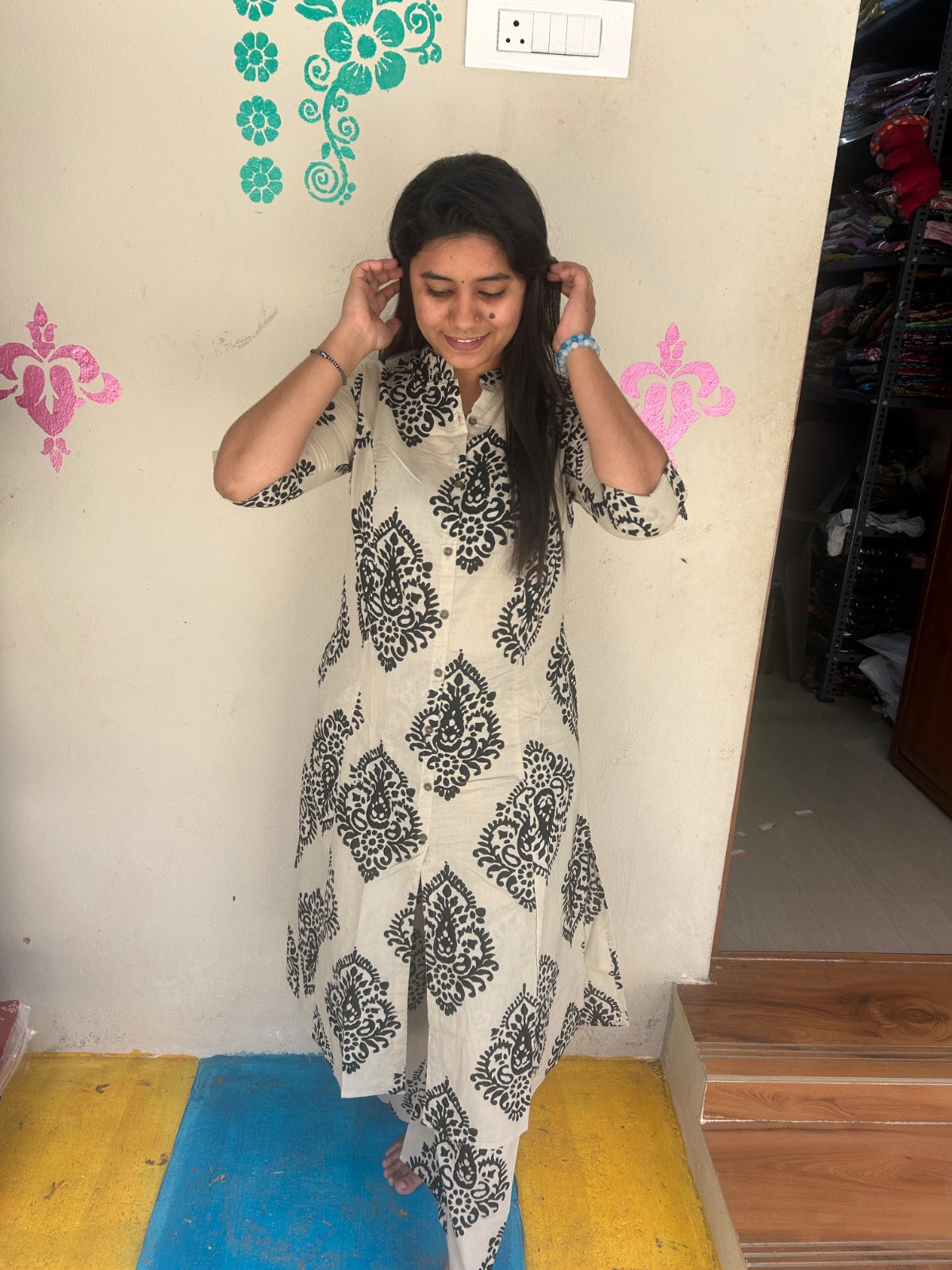 A-Line Cotton Kurti AL297