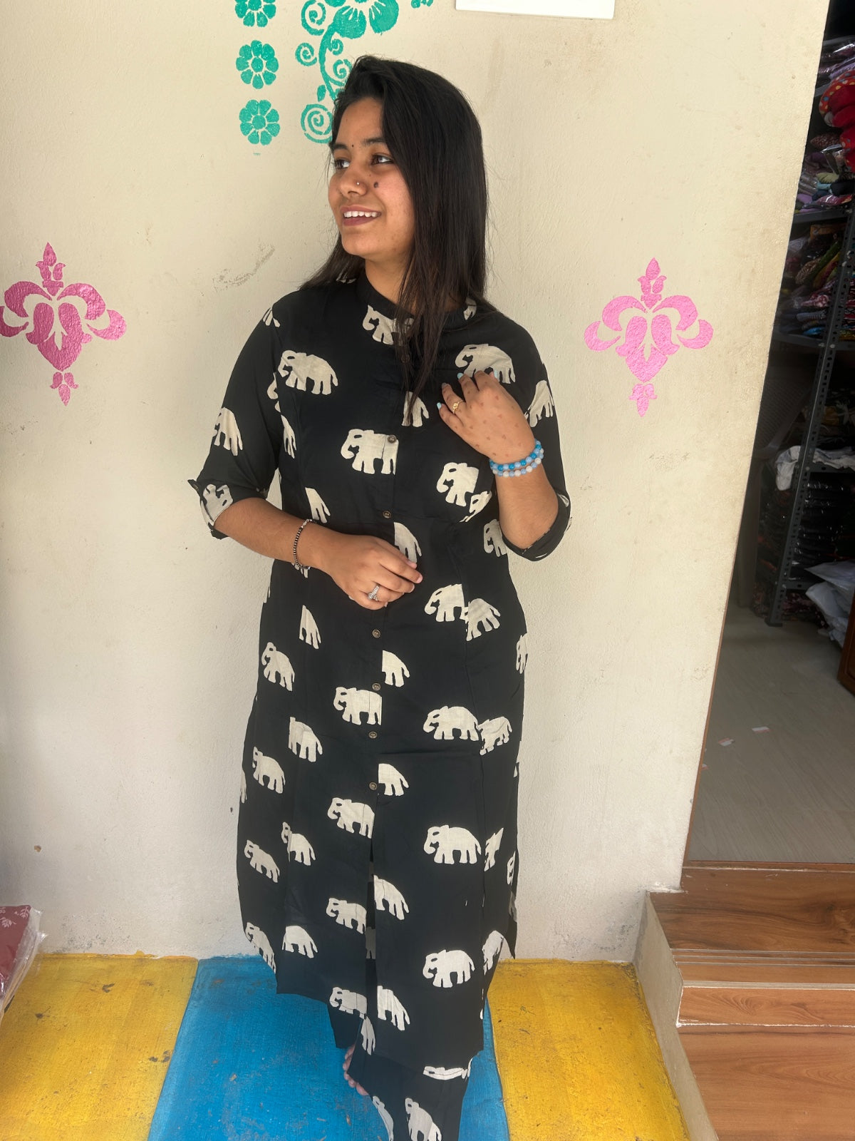 A-Line Cotton Kurti AL296