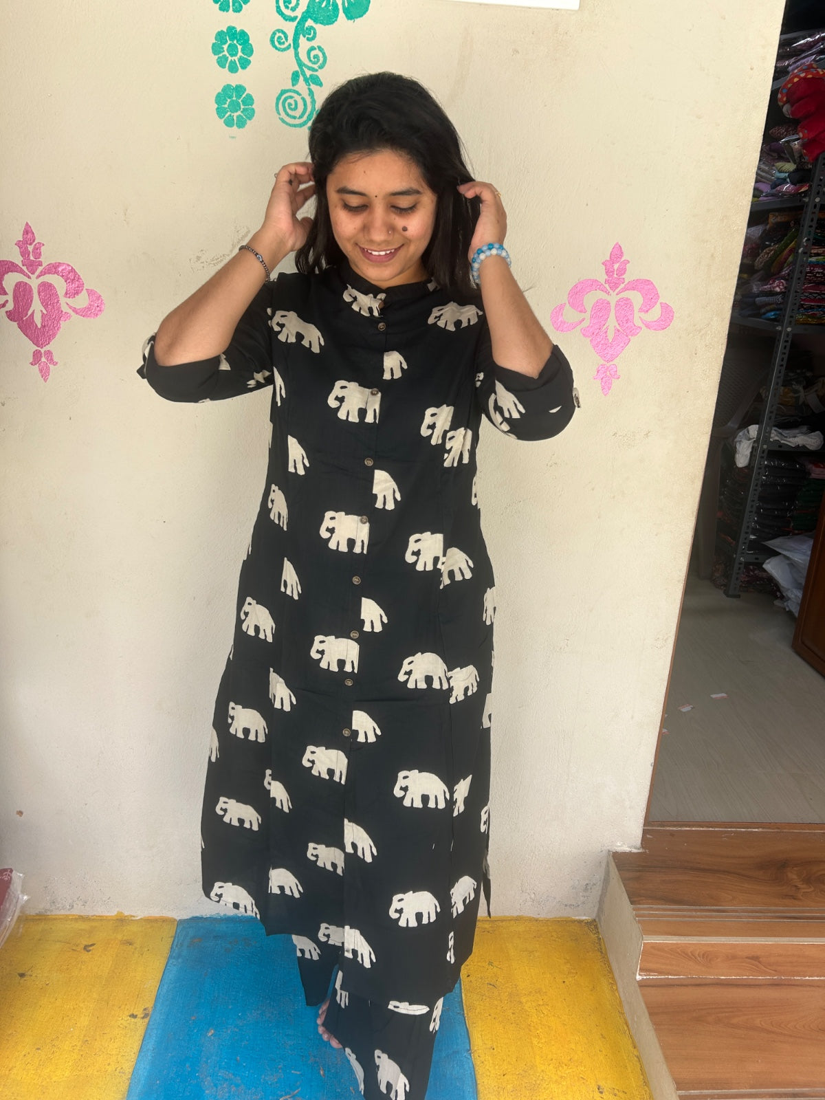 A-Line Cotton Kurti AL296
