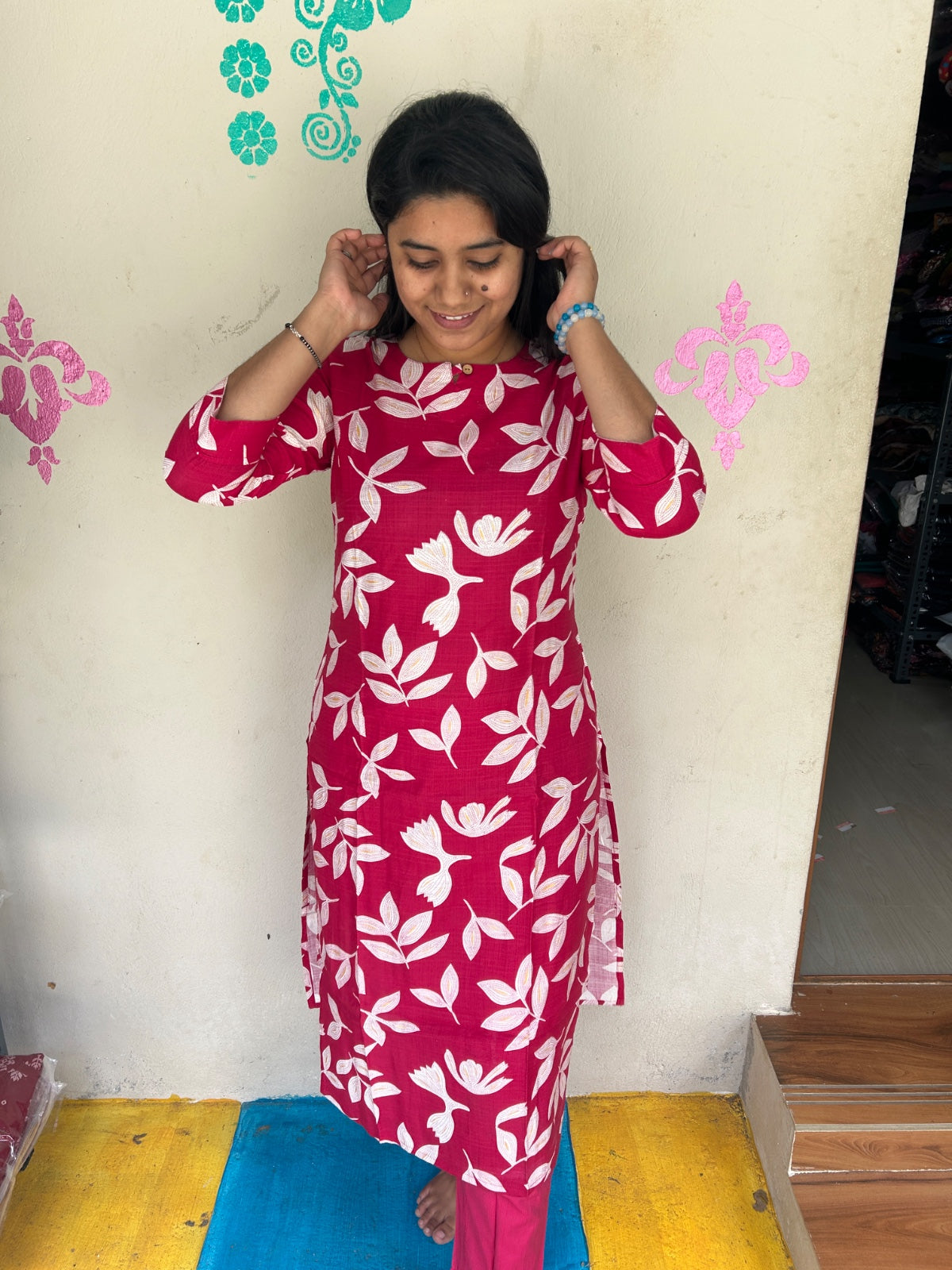 Vertican Silk Kurti - VS71