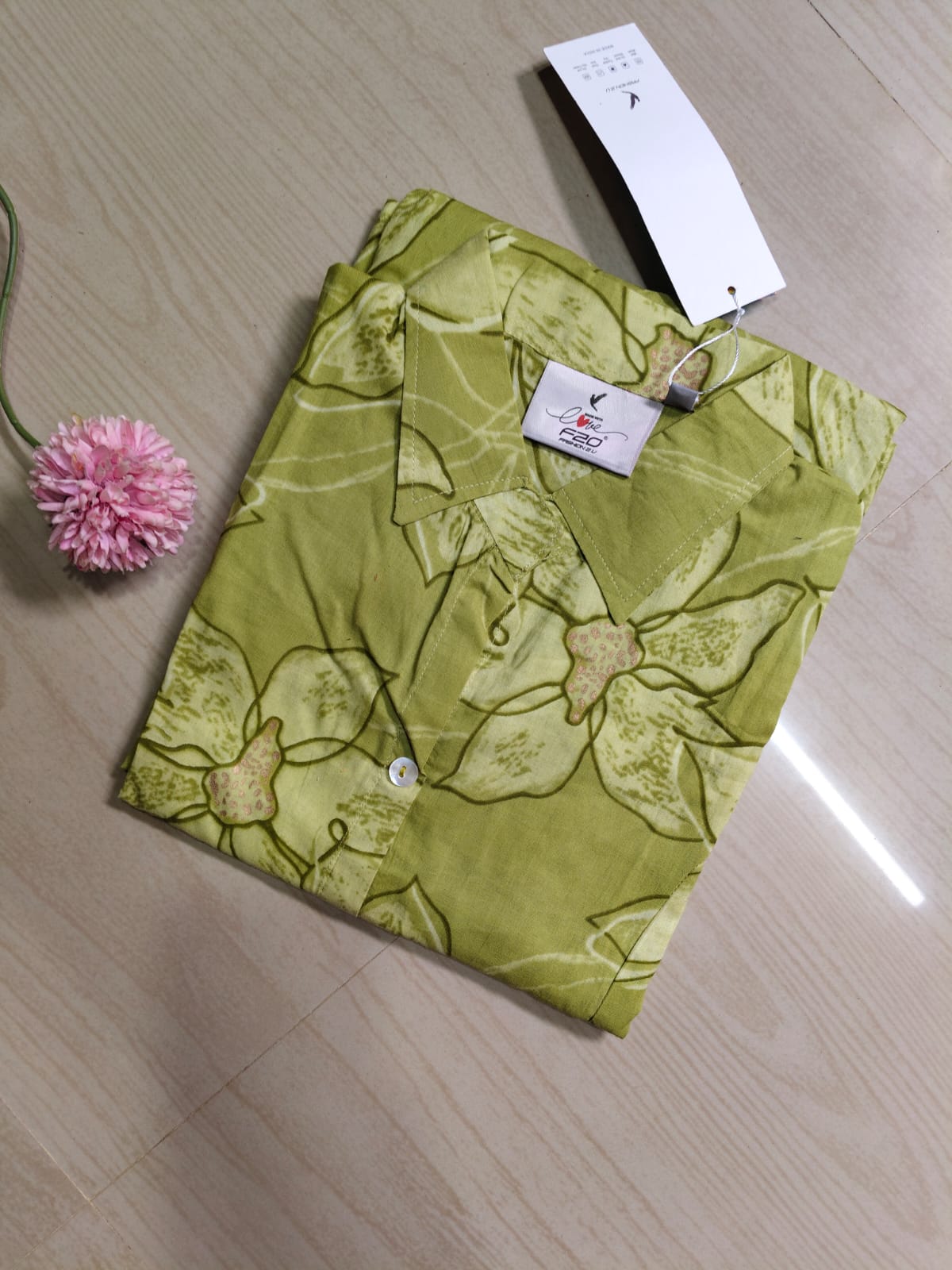 Cotton collar neck Frock CCF45
