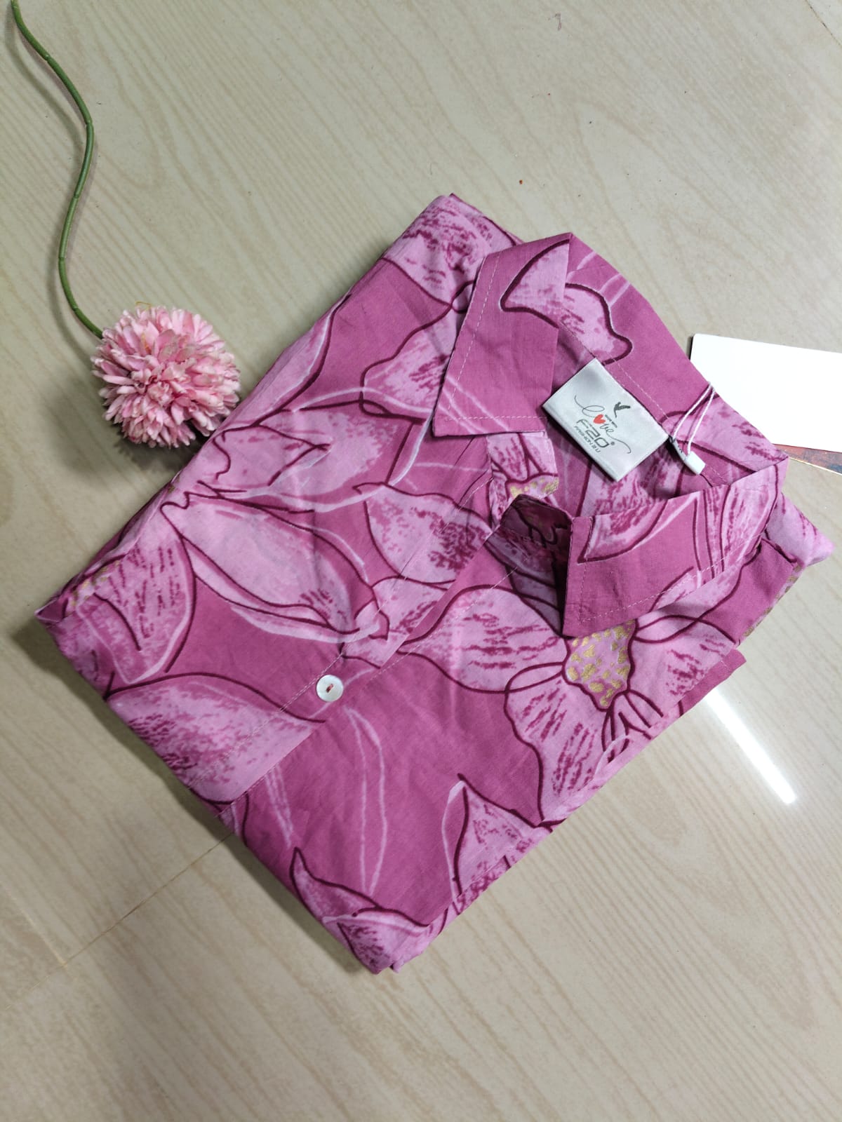 Cotton collar neck Frock CCF44