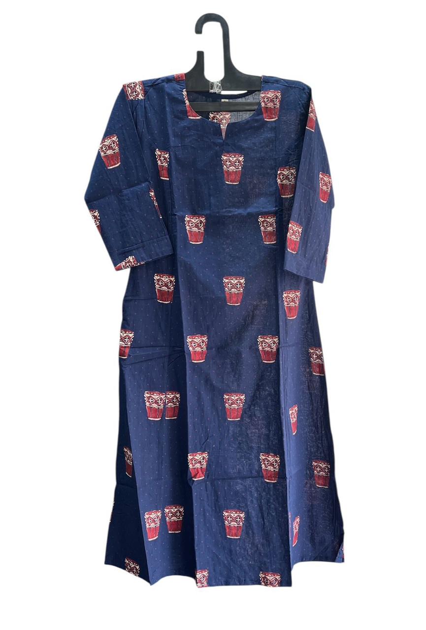 A-Line Cotton Kurti AL216