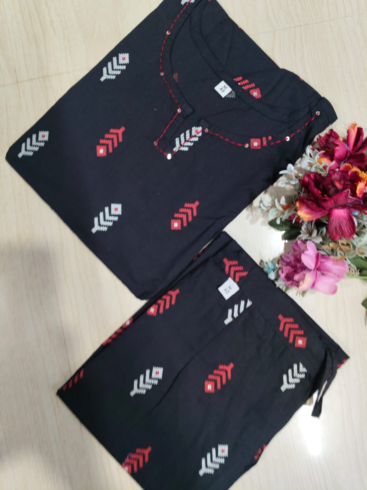 Cotton Co-ord Sets ( night suits ) NSC203