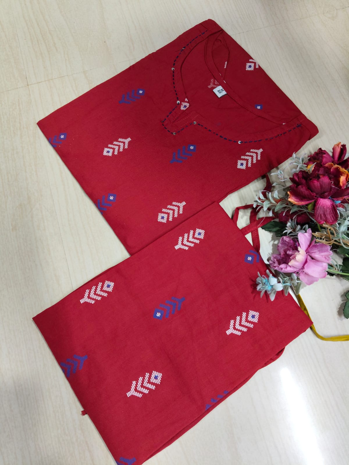 Cotton Co-ord Sets ( night suits ) NSC202