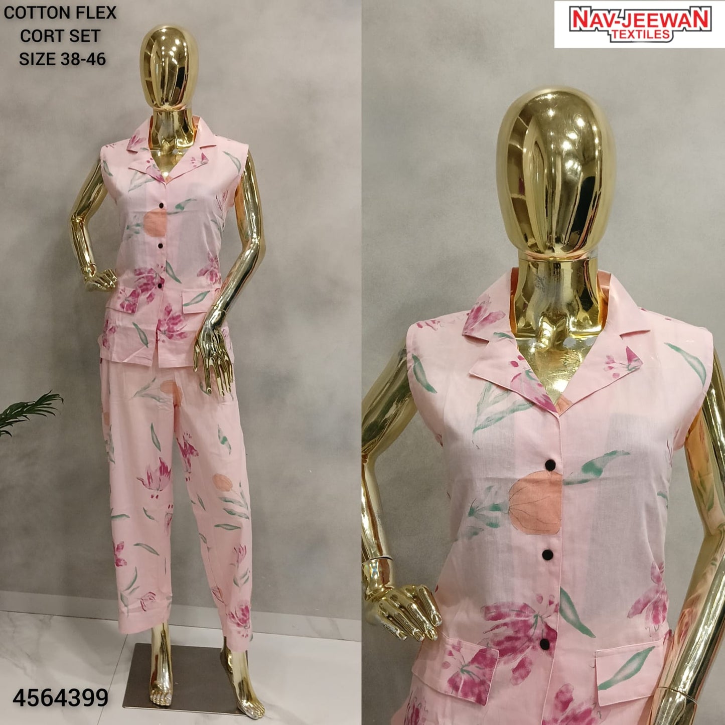 Cotton Co-ord Sets ( night suits ) NSC205